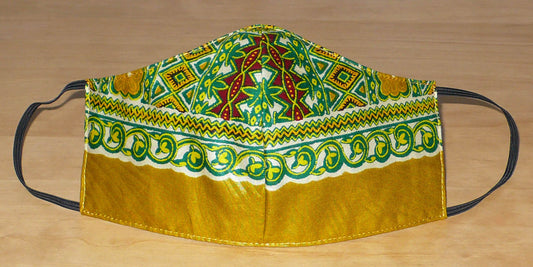 Masque en tissu africain ethnique