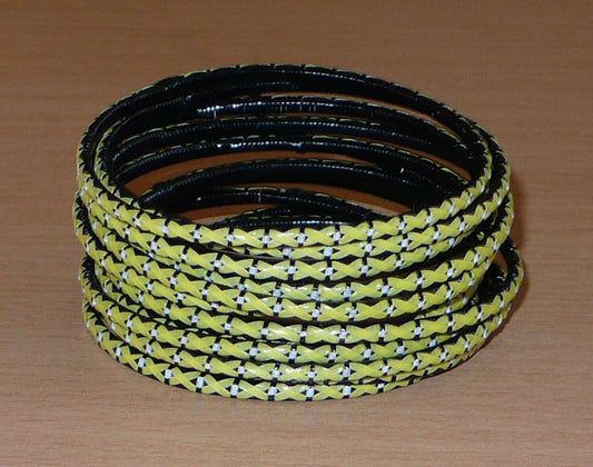 Bracelets bohème jaunes